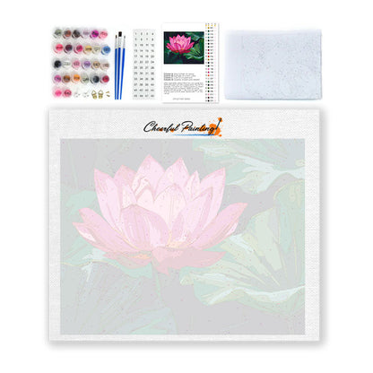 Lotus Blossom - Paint by Numbers