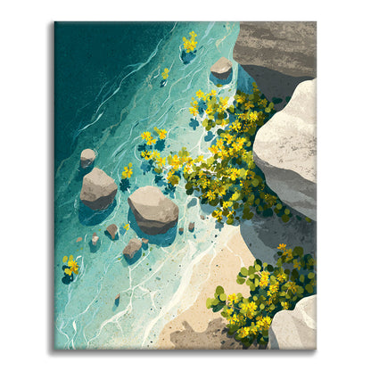 Sunlit Tides - Paint by Numbers