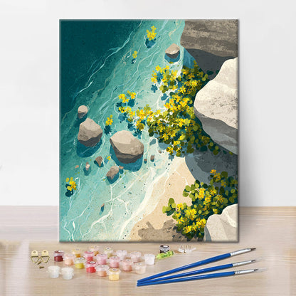 Sunlit Tides - Paint by Numbers