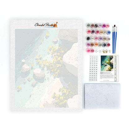 Sunlit Tides - Paint by Numbers