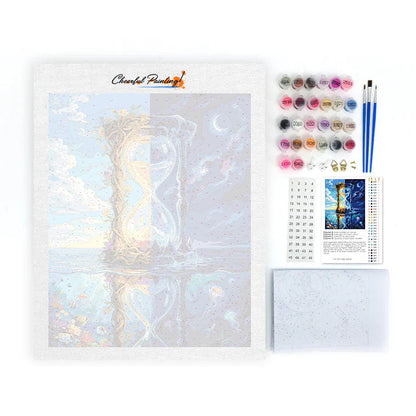 Time Hourglass - Paint by Numbers