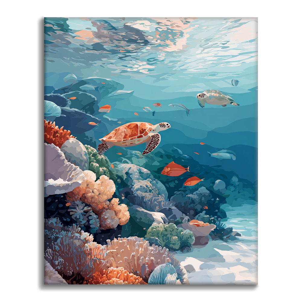 Underwater World - Paint by Numbers