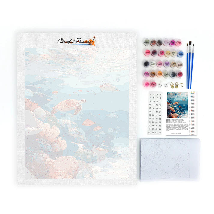 Underwater World - Paint by Numbers