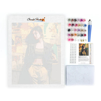 Wallflower Mood - Paint by Numbers