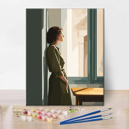 Window Figure - Paint by Numbers
