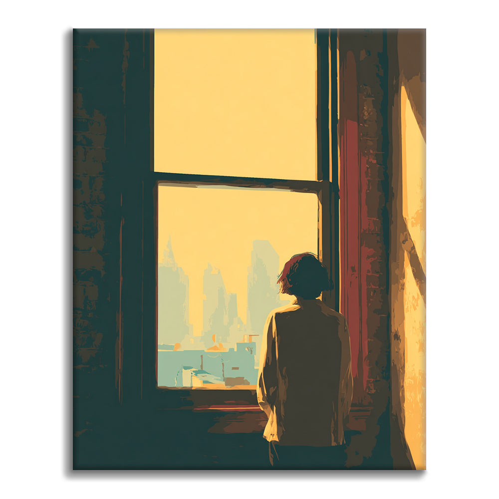 Window View - Paint by Numbers