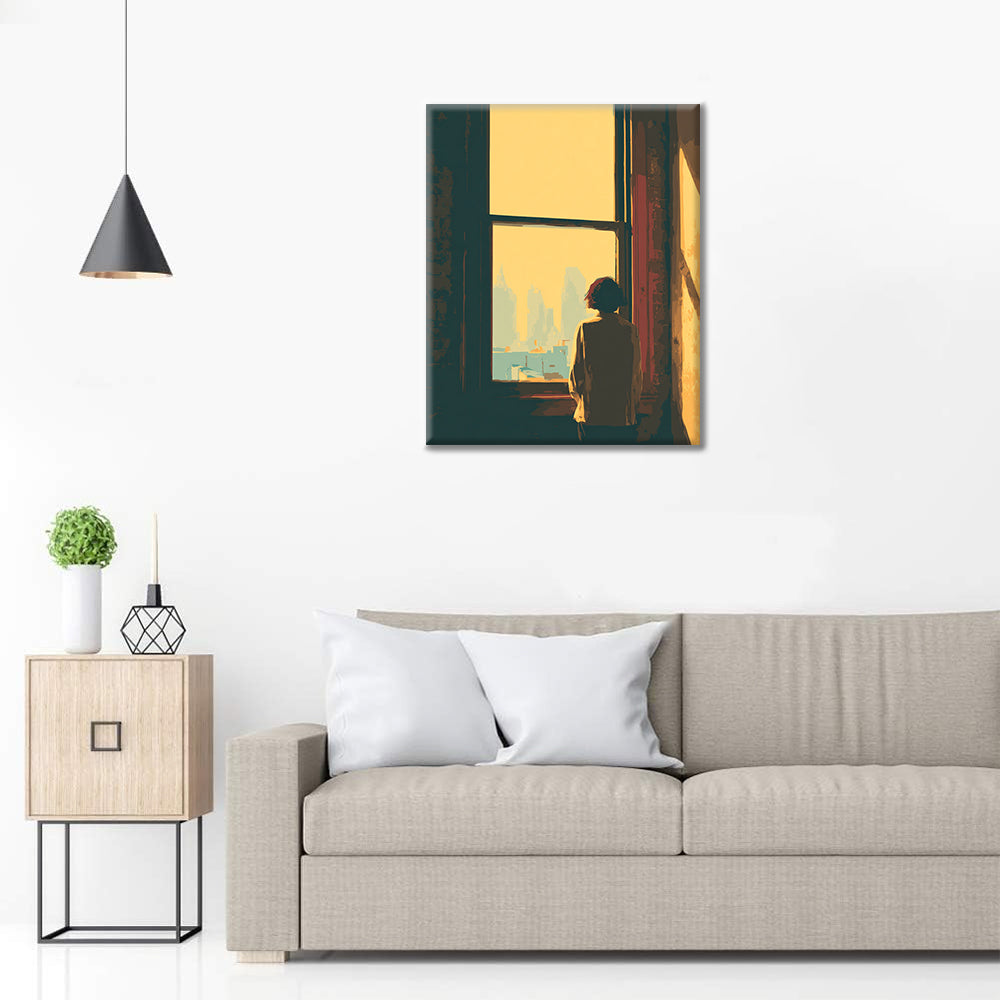 Window View - Paint by Numbers