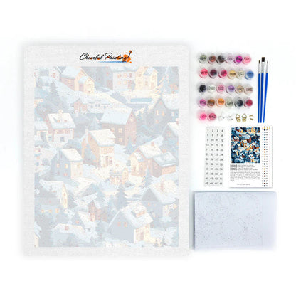 Winter Glow - Paint by Numbers