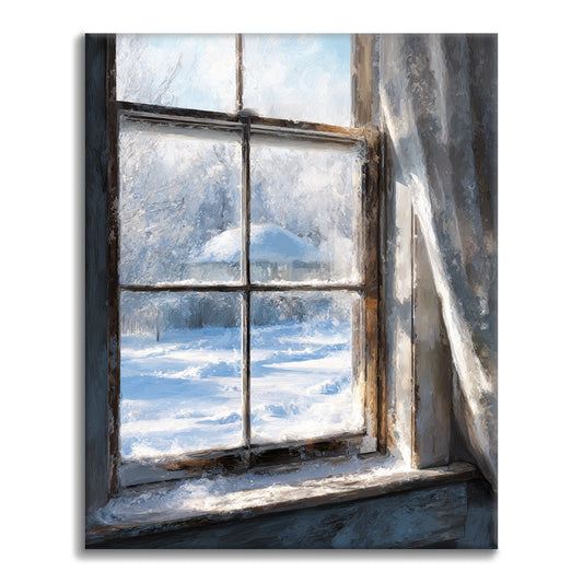 Winter Window - Paint by Numbers