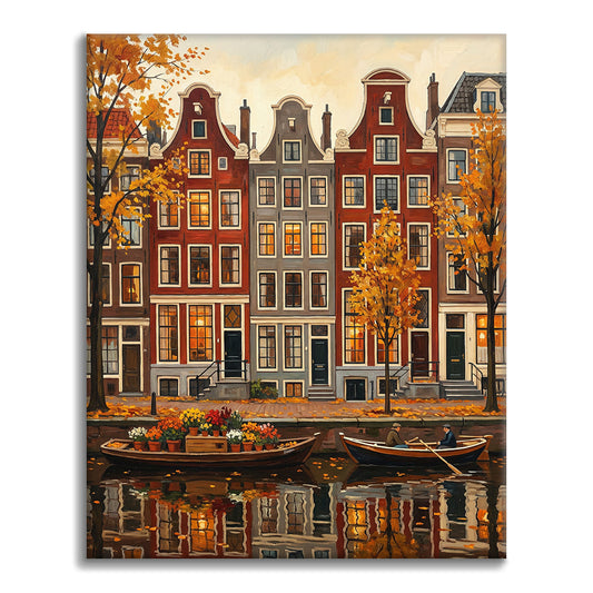 Amsterdam Views - Paint by Numbers