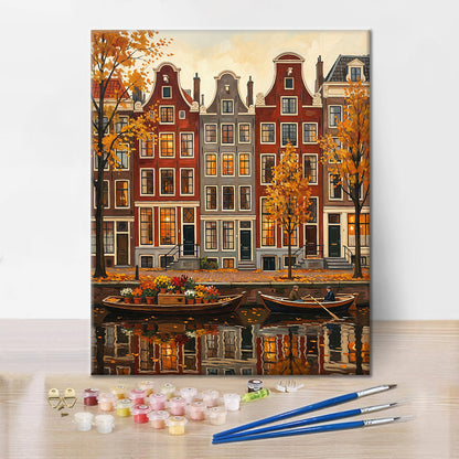 Amsterdam Views - Paint by Numbers
