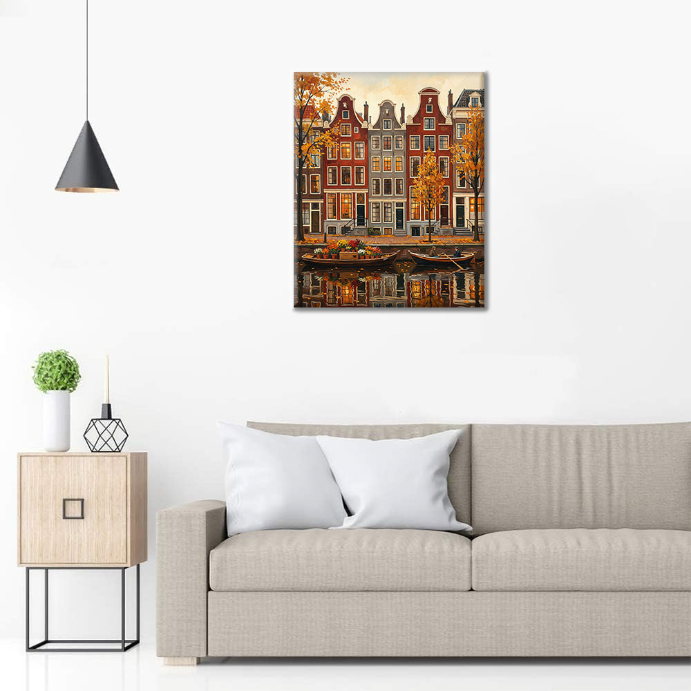 Amsterdam Views - Paint by Numbers