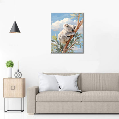 Resting  koala - Paint by Numbers