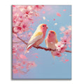 Spring Lovebirds - Paint by Numbers