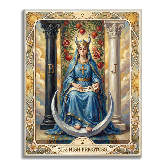 The High Priestess - Paint by Numbers