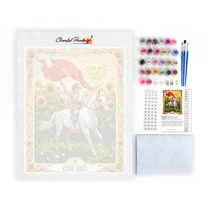 The Sun - Paint by Numbers