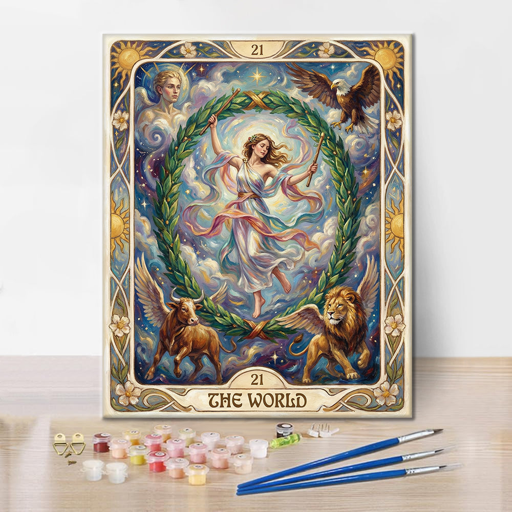 The World - Paint by Numbers