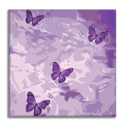 Violet Dreamscape- Mini Paint by numbers