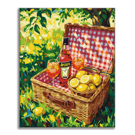 Dolce Vita Fields - Paint by Numbers
