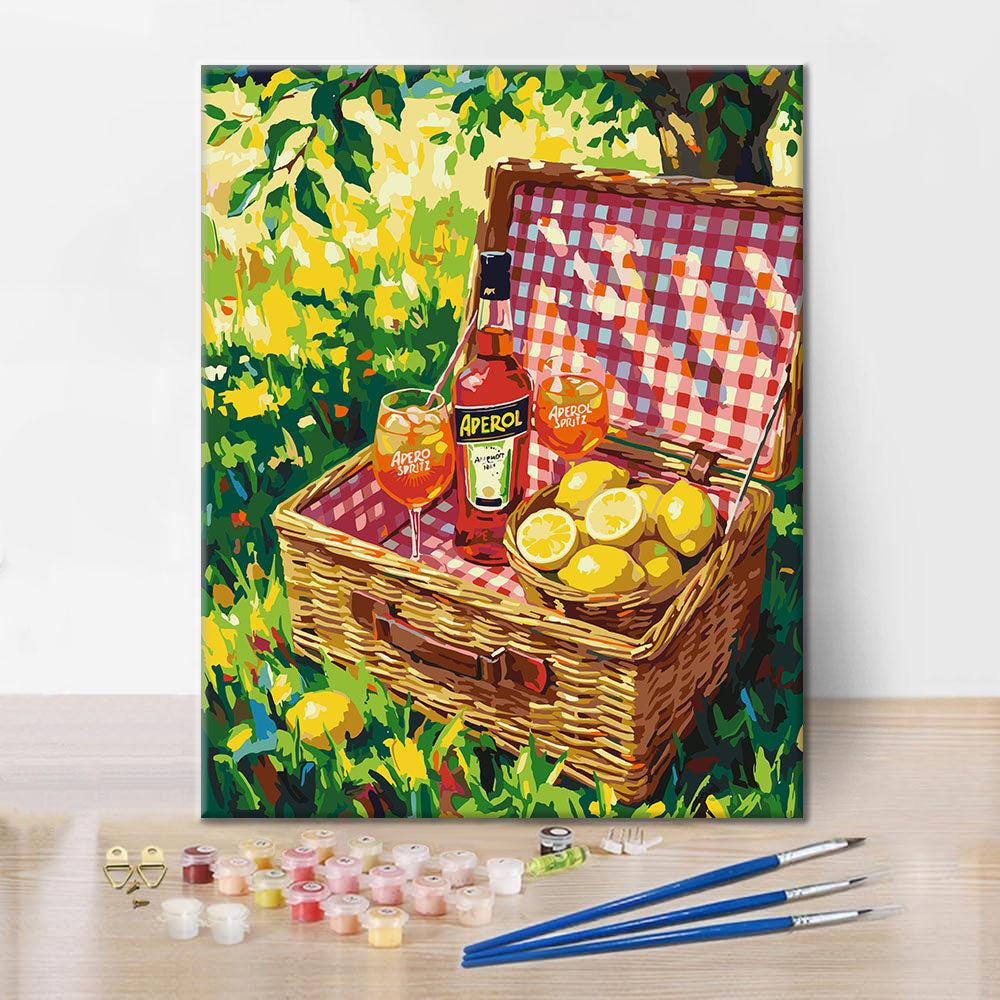 Dolce Vita Fields - Paint by Numbers