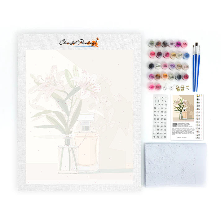Fragrant Lily - Paint by Numbers
