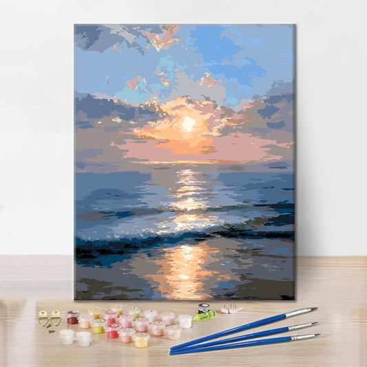 Ocean Sunrise - Paint by Numbers