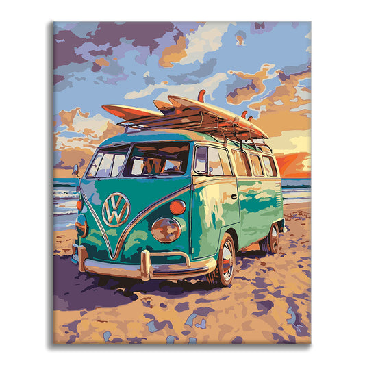 station wagon - Paint by Numbers