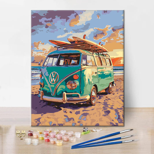 station wagon - Paint by Numbers