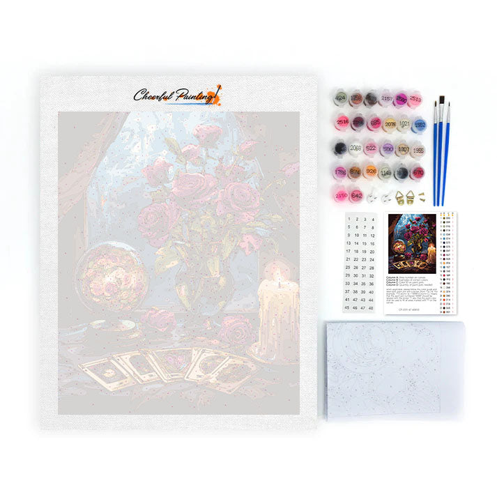 Tarot card reading - Paint by Numbers