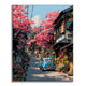 Blossom Street Car - Paint by Numbers