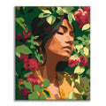Flower Girl - Paint by Numbers