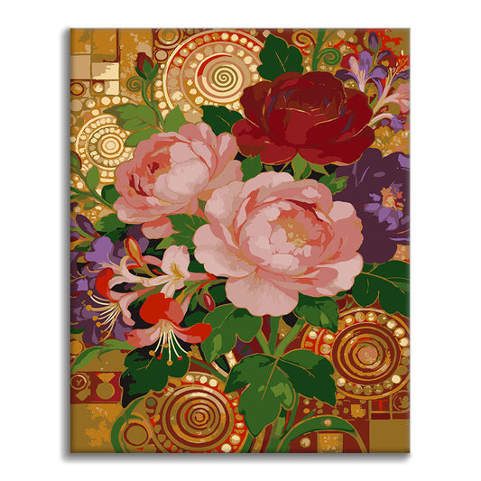 Klimt’s Blooming Dream - Paint by Numbers