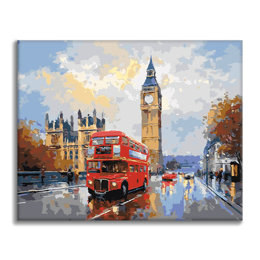 London Red Route - Paint by Numbers