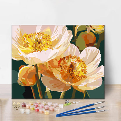 Soft Petals - Paint by Numbers