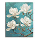 White Magnolia Closeup - Paint by Numbers