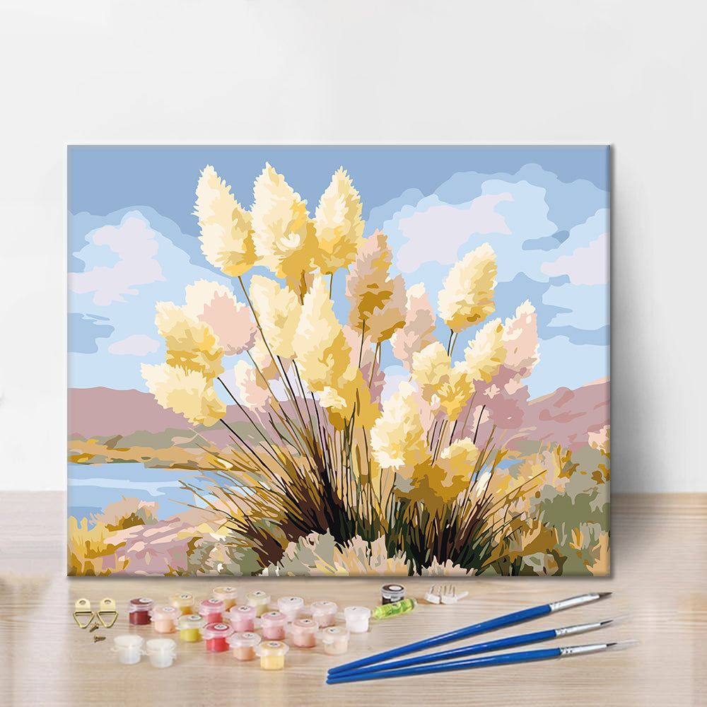 Wind Grasses - Paint by Numbers