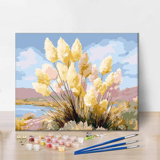 Wind Grasses - Paint by Numbers