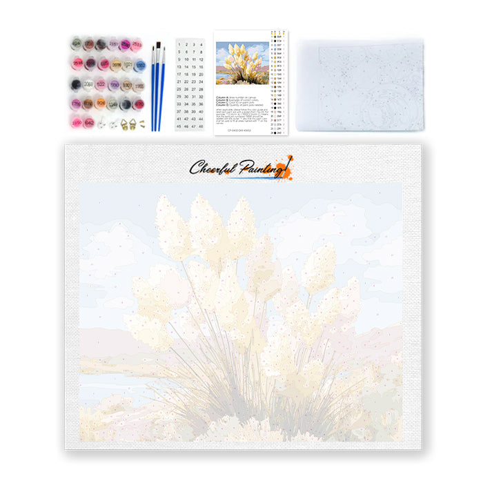 Wind Grasses - Paint by Numbers