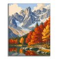 Autumn Reflection - Paint by Numbers