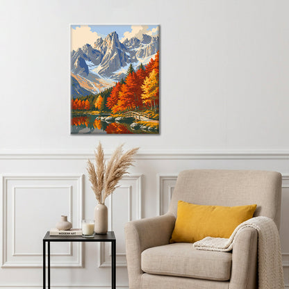 Autumn Reflection - Paint by Numbers