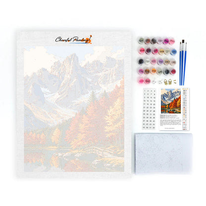 Autumn Reflection - Paint by Numbers
