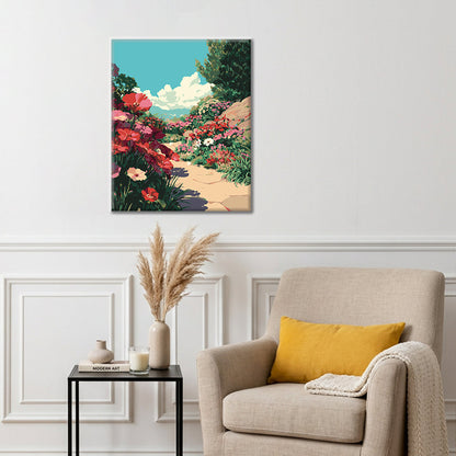 Blossom Path - Paint by Numbers