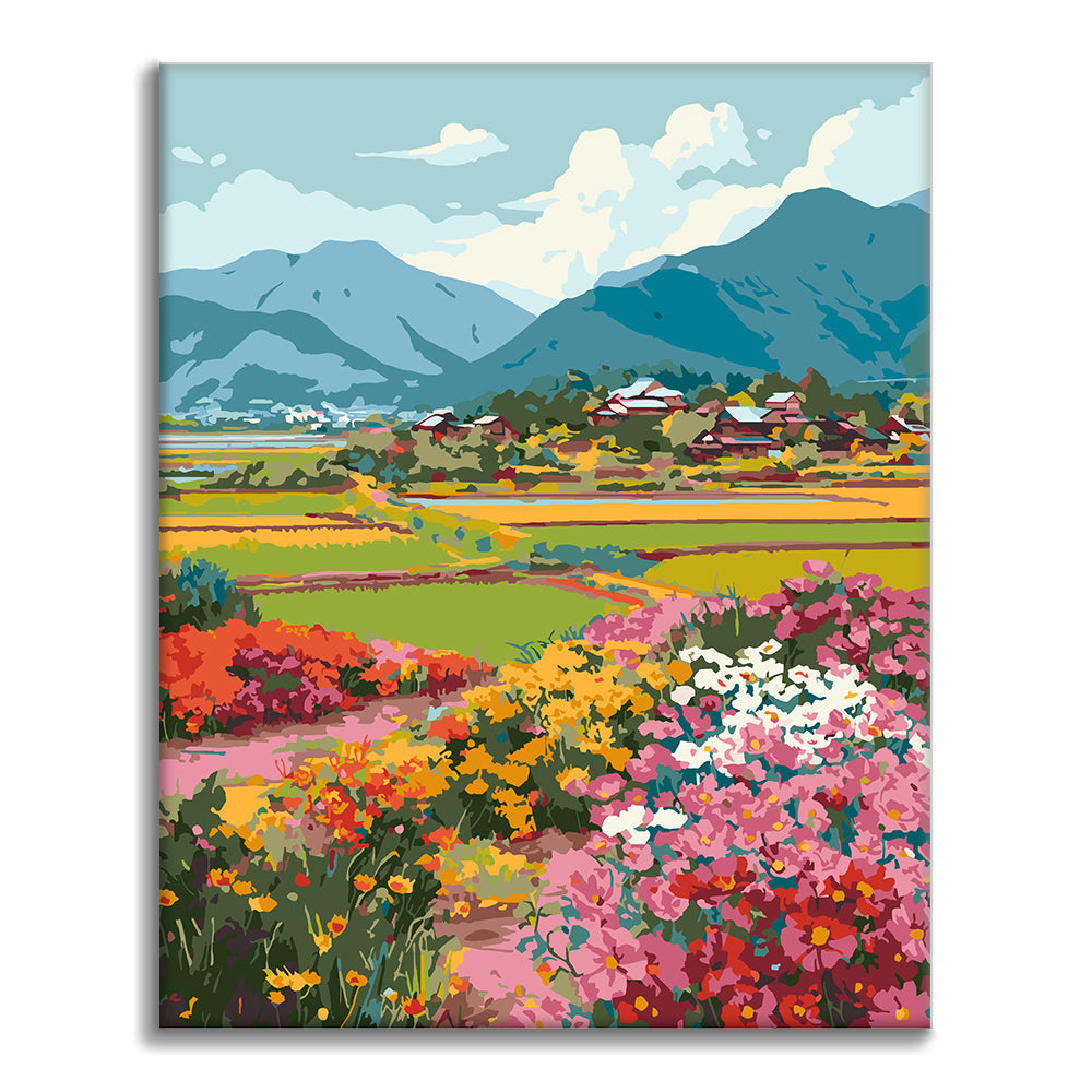 Blossom Valley - Paint by Numbers