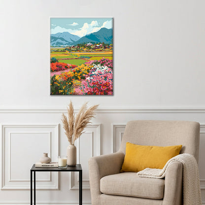 Blossom Valley - Paint by Numbers