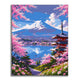 Cherry Blossom View - Paint by Numbers