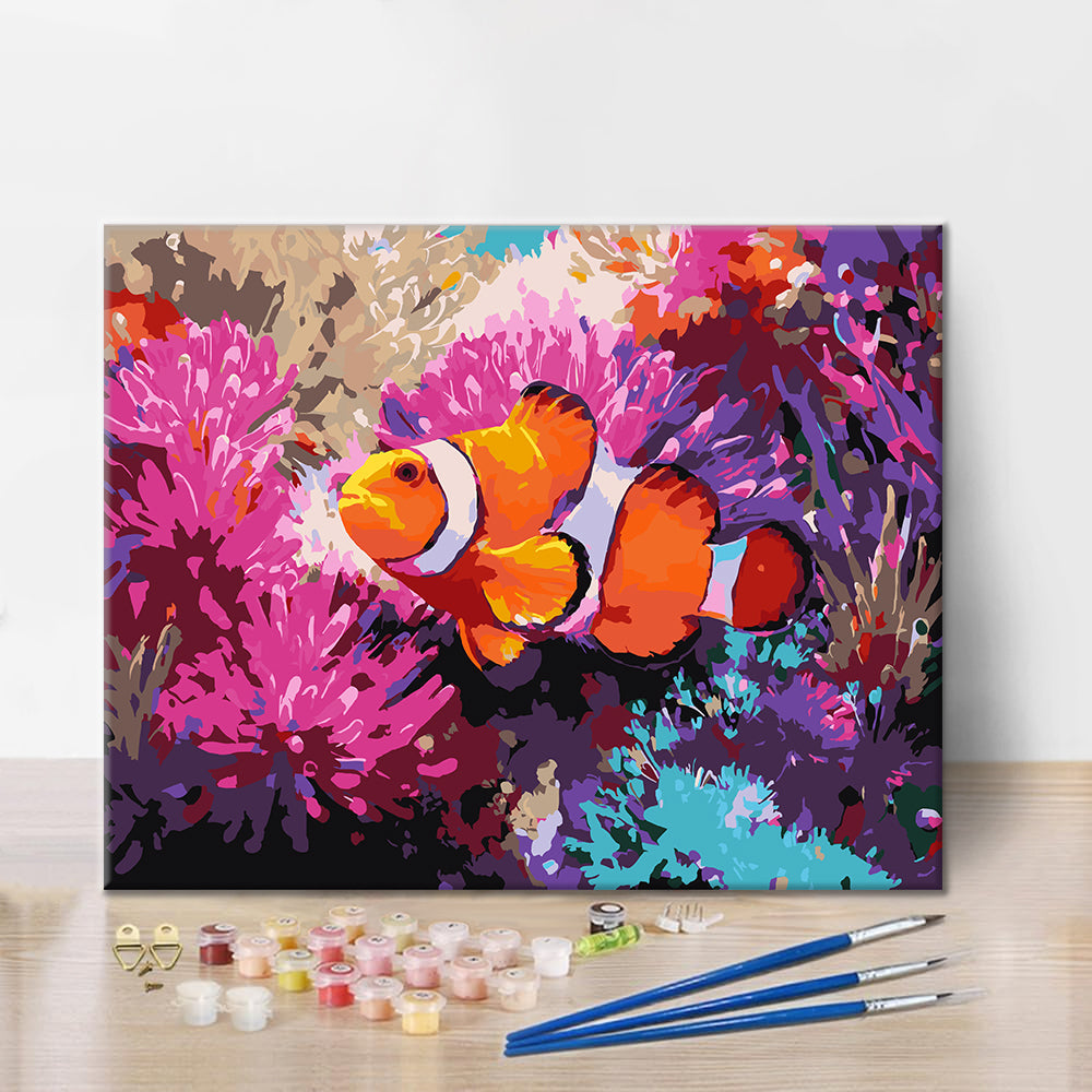 Coral Explorer - Paint by Numbers