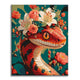 Floral Serpent - Paint by Numbers
