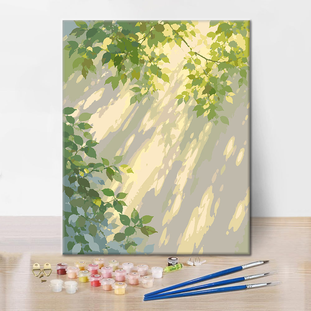 Forest Light - Paint by Numbers