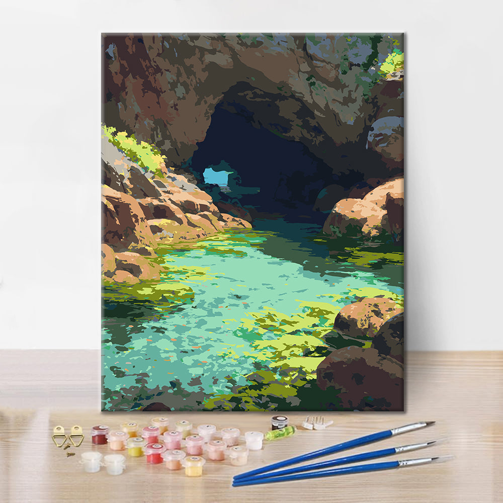 Hidden Cove - Paint by Numbers