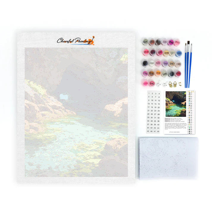Hidden Cove - Paint by Numbers